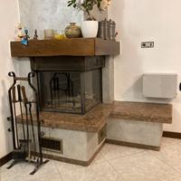 Camino a legna ventilato Piazzetta