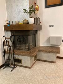 Camino a legna ventilato Piazzetta