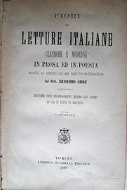 Fiori di letture italiane, Alessandro Fabre, 1899