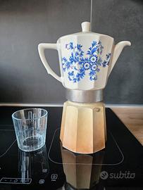 caffettiera vintage 10 tazze circa