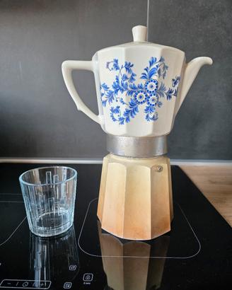caffettiera vintage 10 tazze circa