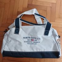 borsa da viaggio North sails bianca