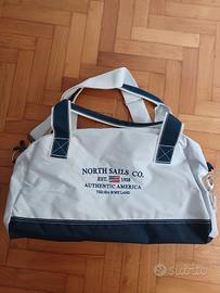 borsa da viaggio North sails bianca
