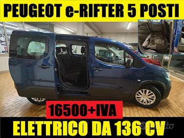 PEUGEOT e-Rifter 5 POSTI ELETTRICO A PIANALE UNI