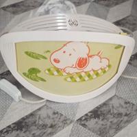 abat jour luce notturna Snoopy