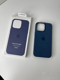 Cover iphone 15 pro max  Blu scuro