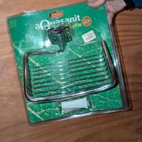 Porta spugna/sapone Quasanit Easy Fix Cromato