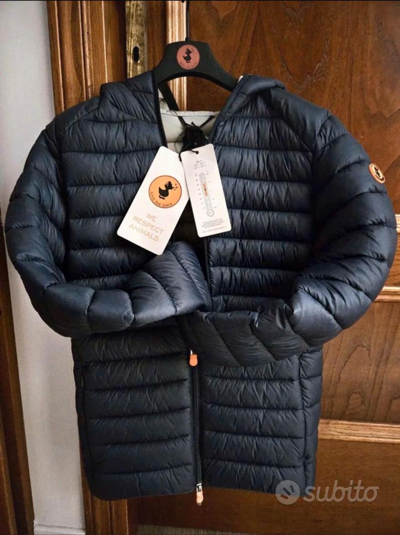 Piumino blu Save The Duck - NUOVO con cartellino - Abbigliamento e ...