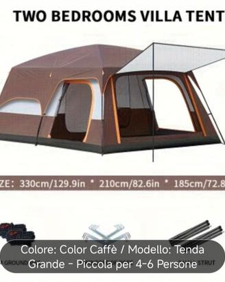 Tenda 4-6 posti