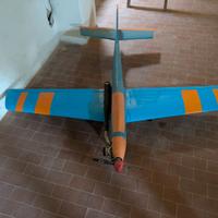 Aereo RC in balsa – completo di motore/telecomando