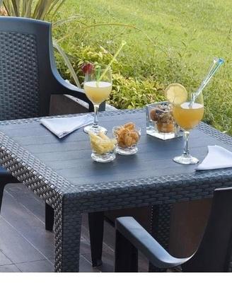 Tavolo da giardino quadrato 79x79x72cm 