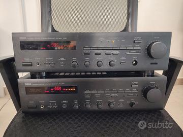 Amplificatore hi-fi Yamaha RX-350 e RX-450 120V