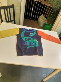 Maglione in puro cotone per bambino di 8 anni