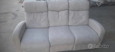 divano poltrona 3 poste manuali 