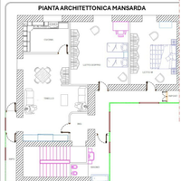 Ampia mansarda locata