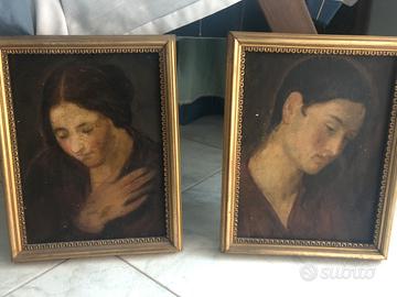 Coppia dipinti antichi
