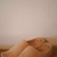 Zoccoli olandesi originali in legno nuovi