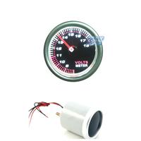 OROLOGIO VOLTMETRO FONDO NERO ILLUMINATO