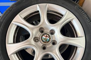 4 Cerchi in lega R16 alfa romeo giulietta