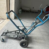 Carrello elettrico per sollevare go kart