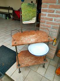 2 toilette in con pianali in marmo 