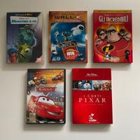 Lotto 5 DVD Disney Pixar originali