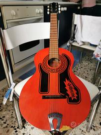 Chitarra vintage classica Made in Italy anni 70