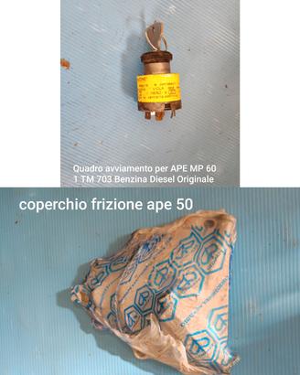 Ricambi nos Ape Piaggio
