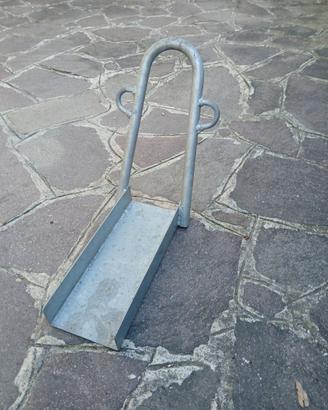 Cavalletto anteriore moto carrello furgone