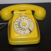 Telefono Sip Personalizzato Giallo Vintage