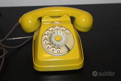 Telefono Sip Personalizzato Giallo Vintage