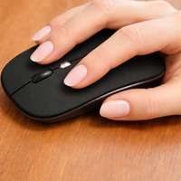 🔥 Mouse Wireless RGB Bluetooth