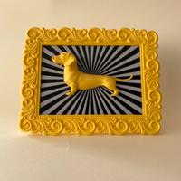 Cornice Barocca/Pop Art - Bassotto