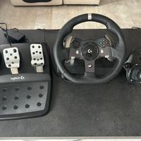 Volante logitech G920 con pedaliera e cambio