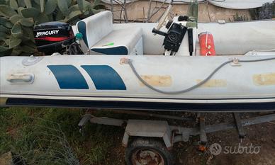 Gommone mariner 4,30 mercury 25cv 2t
