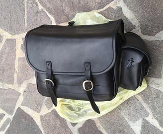 Borsa in cuoio per Harley Davidson