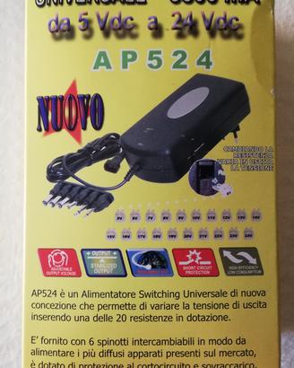 Alimentatore 5-24 volt universale 3800 mA