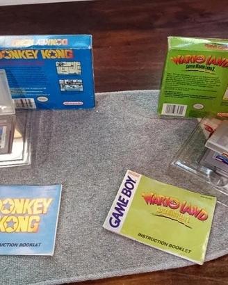 Donkey Kong Wario Land Nintendo Game Boy completi