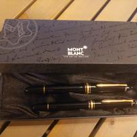Coppia di penne stilografiche MontBlanc