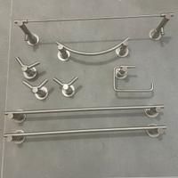 Set acciaio inox per bagno