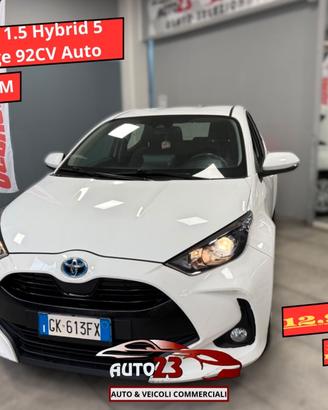 Toyota Yaris 1.5 Hybrid 5 porte Lounge 92CV Auto