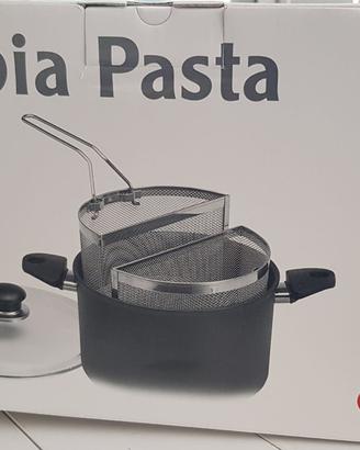 Ballarini doppia pasta pentola antiaderente nuova