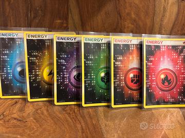 Pokemon 2005 Carte Energie Tutte Holo Set EMERALD