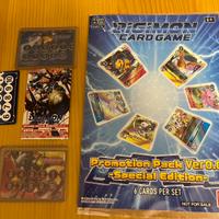 Collezione carte Digimon BT1 BT2 + Promotion pack