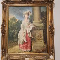 dipinto olio su tela