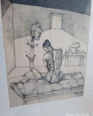 QUADRO OPERA ARTISTA ATTARDI UGO 