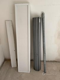 Casssonetto in pvc con tapparella e bastone