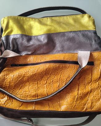 Borsa vera pelle morbida