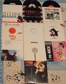 Lotto 10 x Vinile 12 Zucchero Sugar Fornaciari