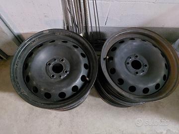 cerchi in ferro per fiat 500